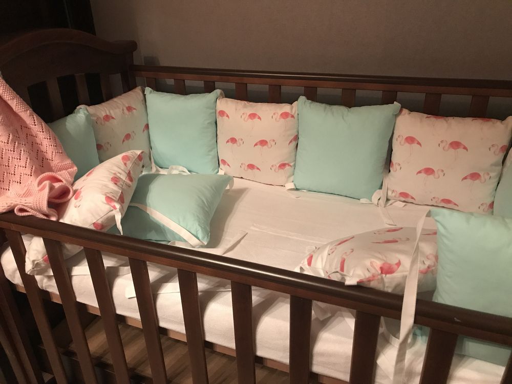 Бортики в кроватку, 500грн