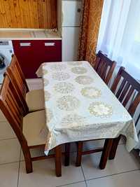 Stół z krzesłami do kuchni