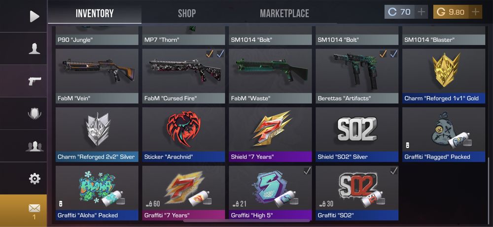 Продам олдовый аккаунт Standoff 2