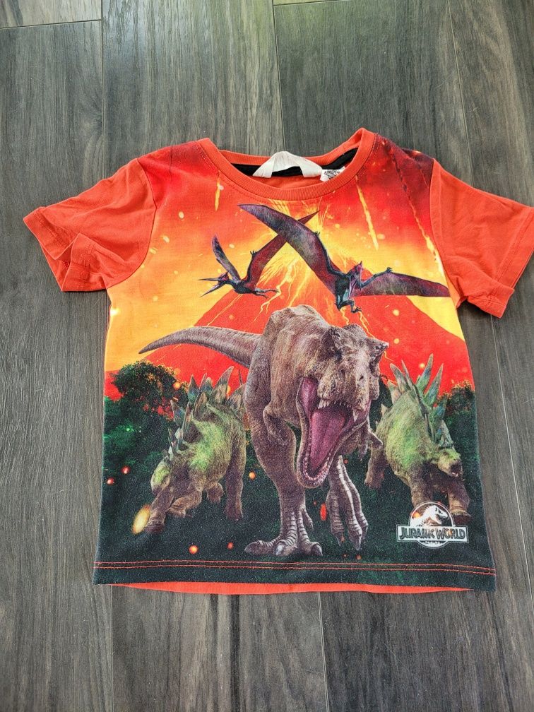 Koszulka t-shirt jurassic world h&m 92