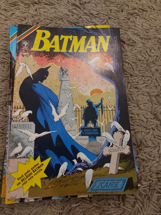 BD revistas batman. Vários números.