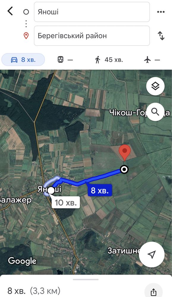 3 га земельна ділянка с/г призначення