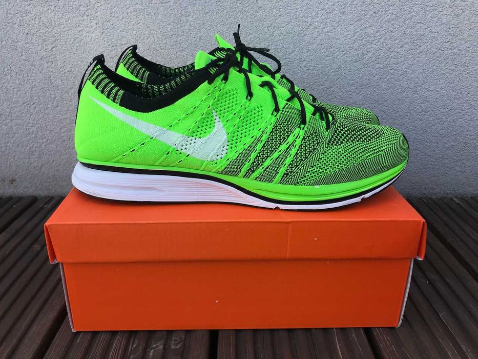 Nike Flyknit Trainer Electric Green unpadded EUR 46