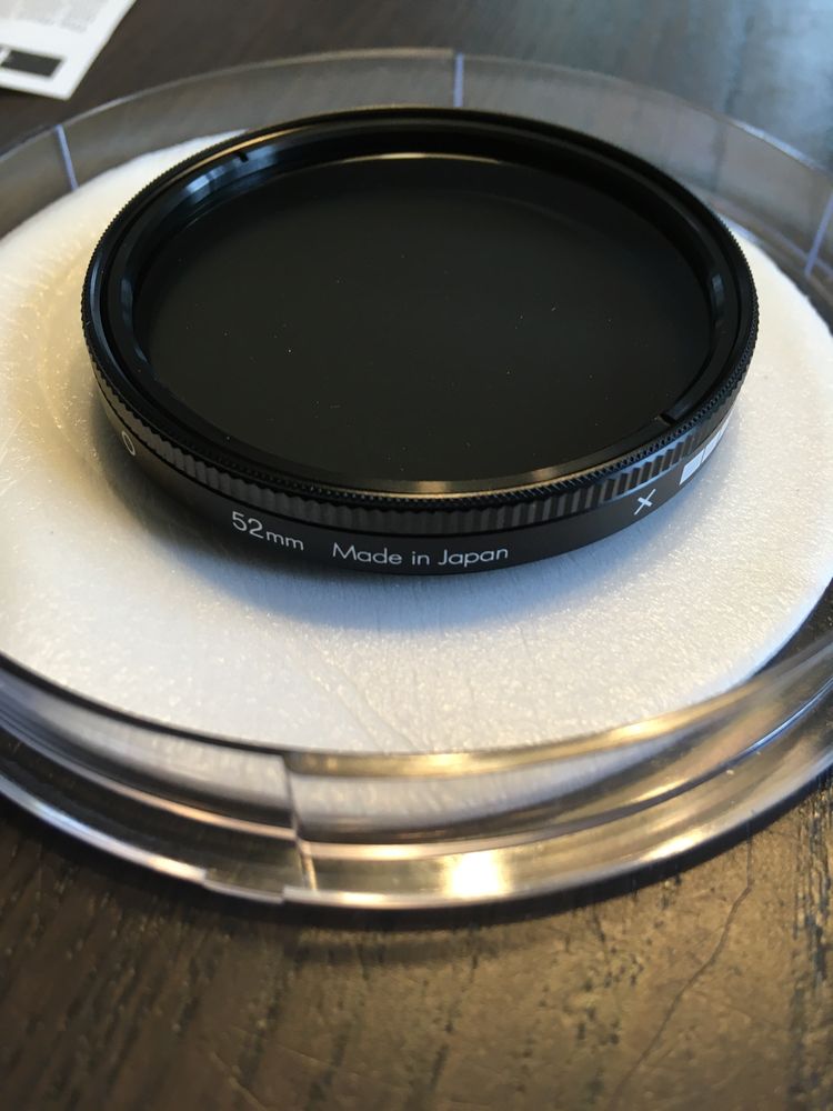 Filtr Hoya Variable Density 52mm filtr regulowany szary