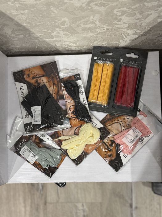 Шнурки универсальные с восковой пропиткой