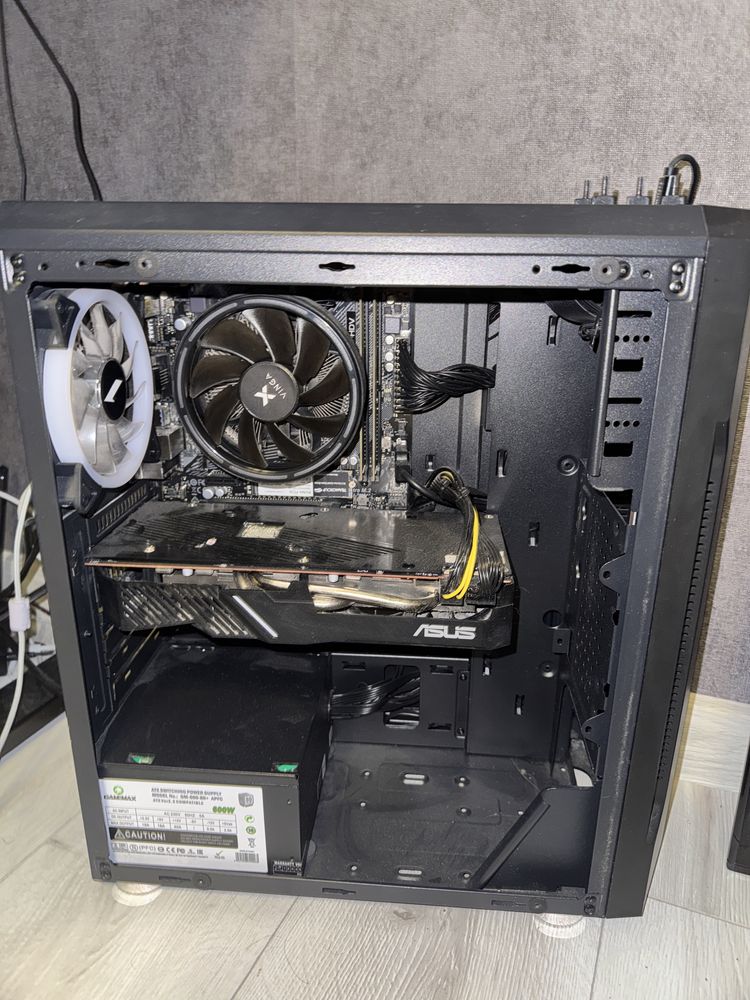 ПК RX 5700, Ryzen 5 5500, AsRock A520M, 600W
