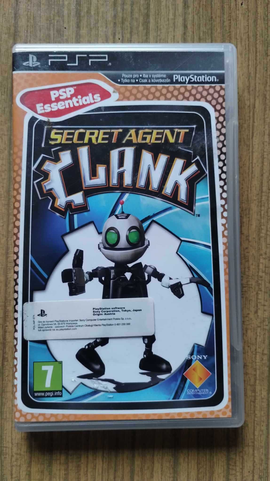 Secret agent Clank pudełko