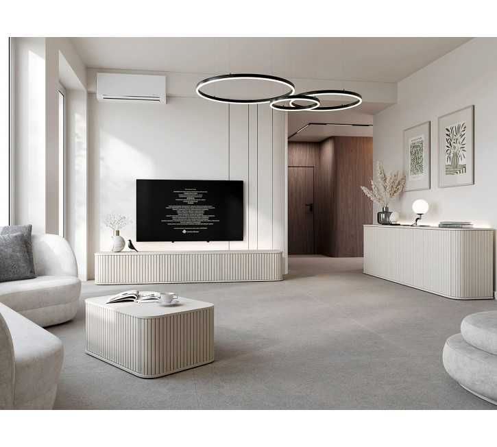 Meble do salonu kaszmir/czarny/biały zestaw mebli