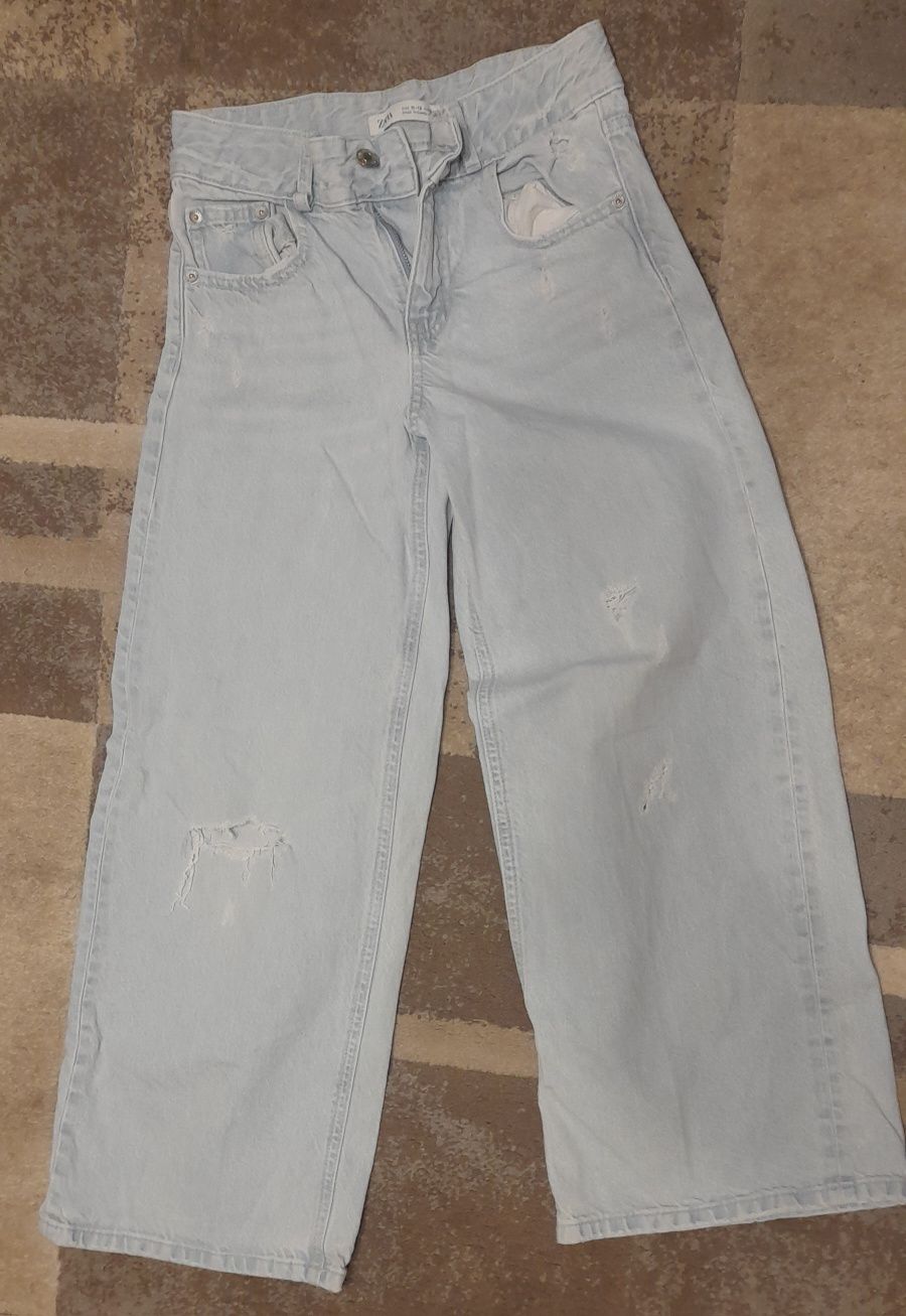 Spodnie jeans dziewczęce  zara roz 152cm