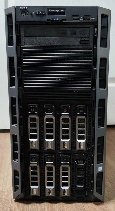 Сервер оптичний накопичувач DELL PowerEdge T330 Xeon E3-1220v6/64 DDR4