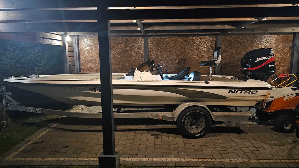 Łódz motorowa  Bass Boat Nitro NX 898 (2004) + Mercury Optimax 225 HP