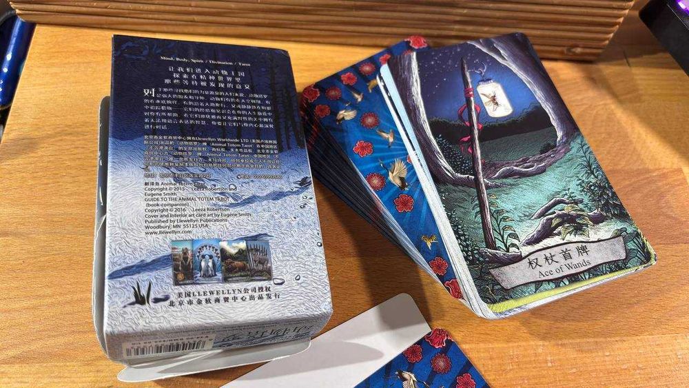 Animal Totem Tarot Таро Тотемних Тварин 12 на 7 см