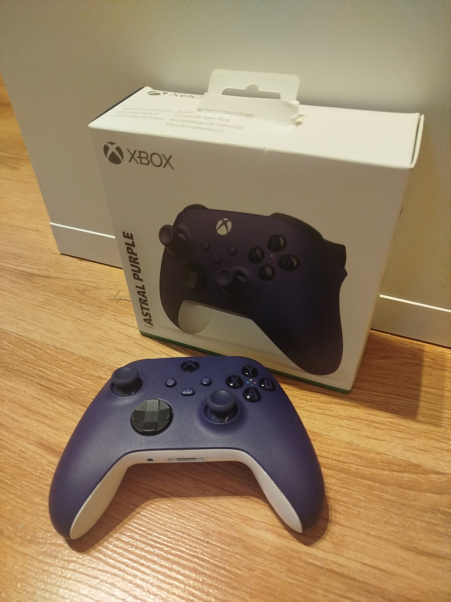 Kontroler Xbox series x/s fioletowy