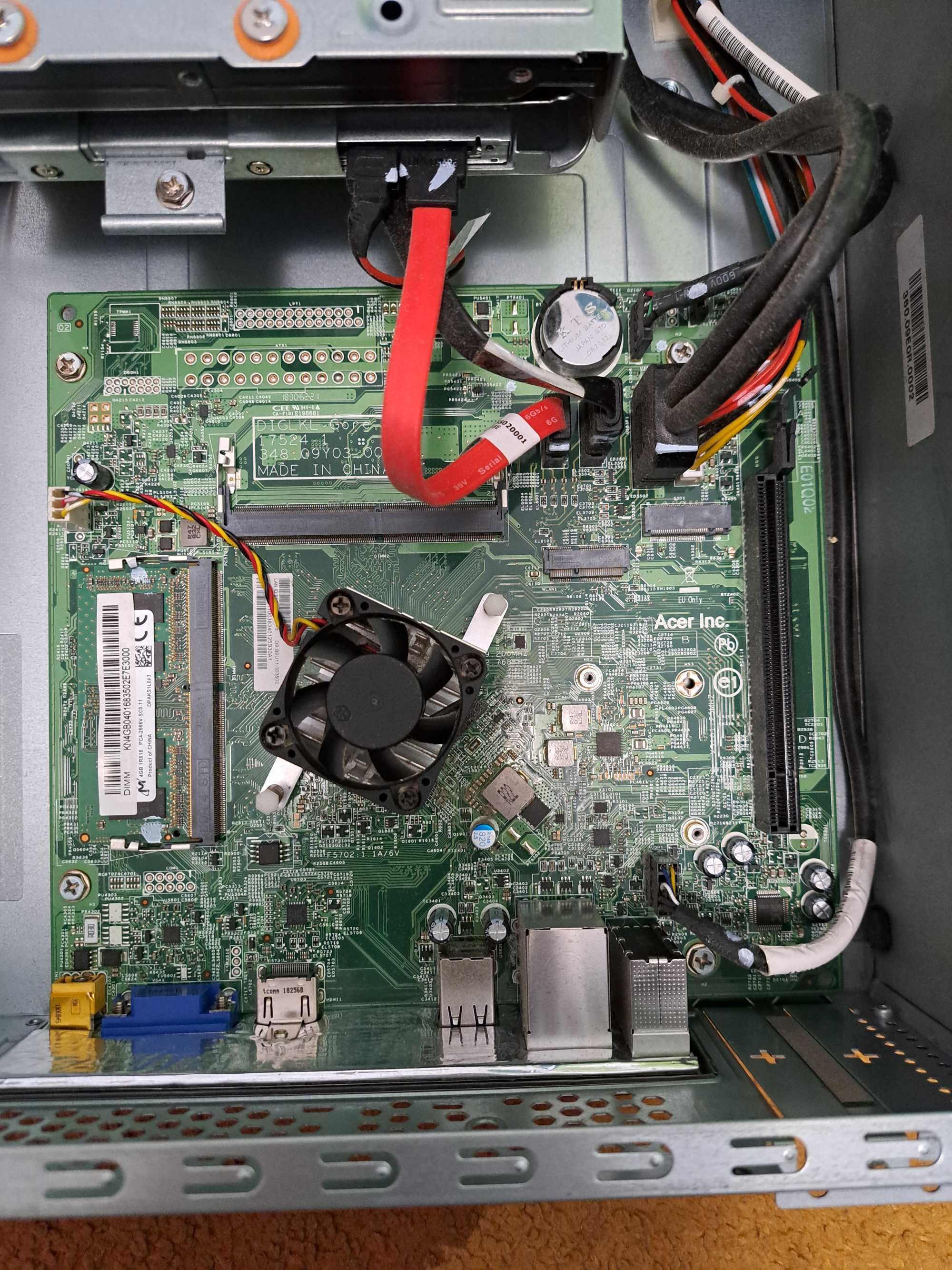 pc para peças acer aspire x