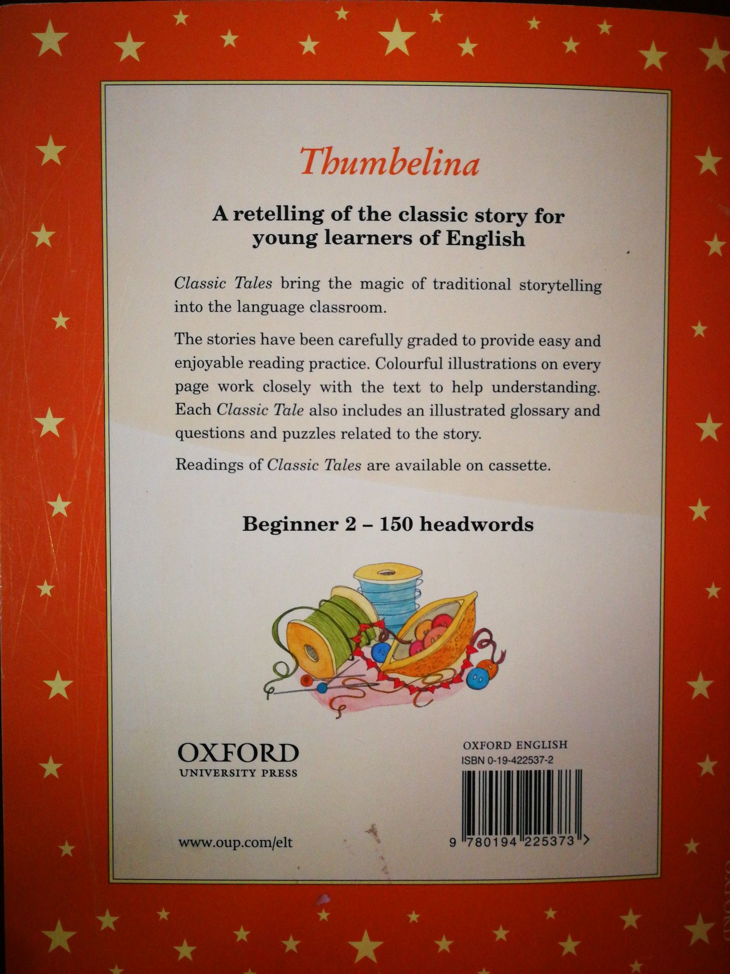 Książka do nauki języka angielskiego "Thumbelina" Oxford
