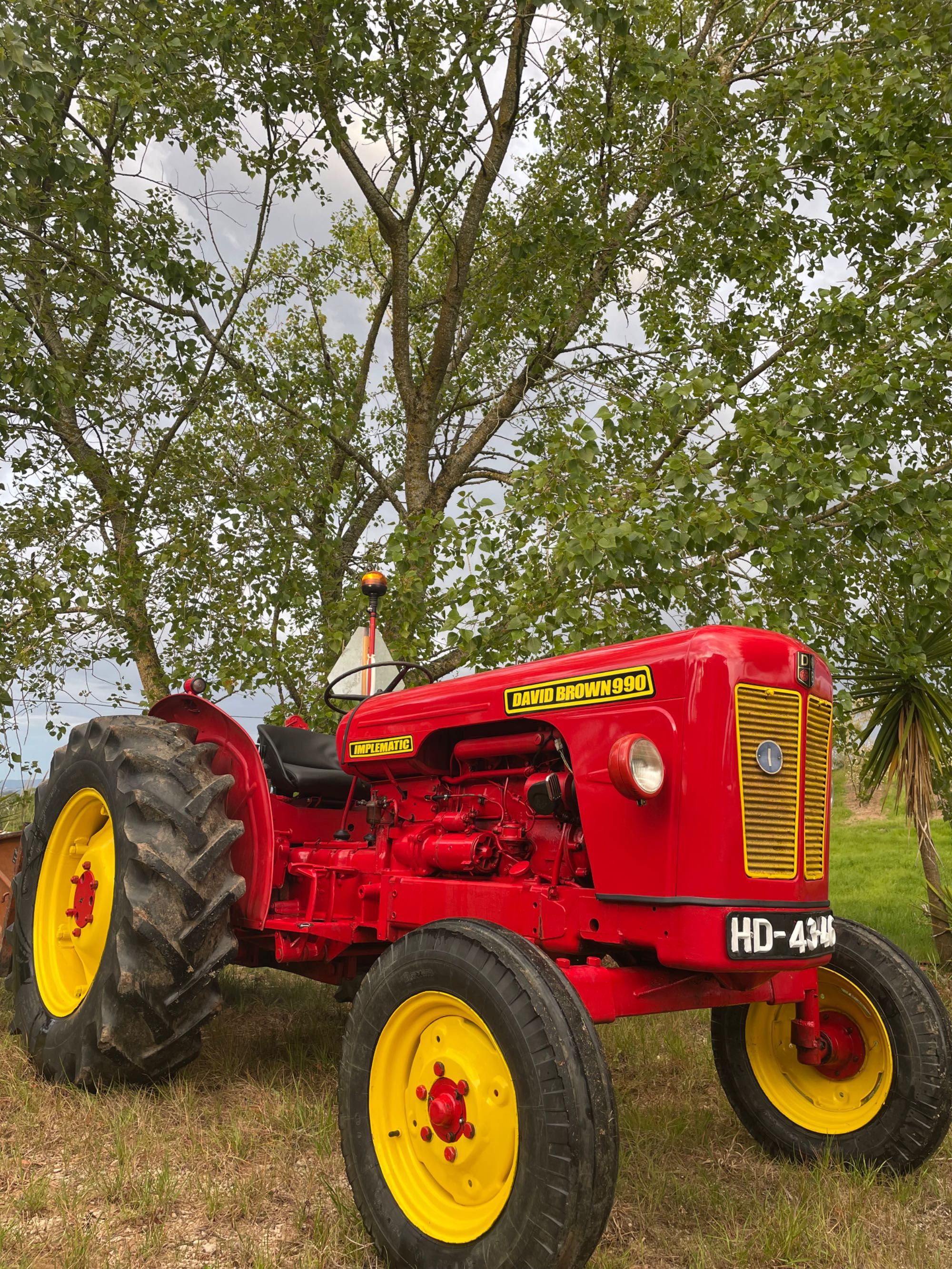 Trator David Brown 990 Implematic