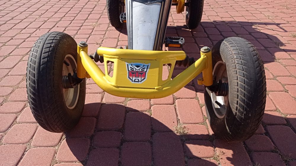 Gokart Dino Cars, niemiecki, solidny. 3 biegowy. Lepszy niż rower