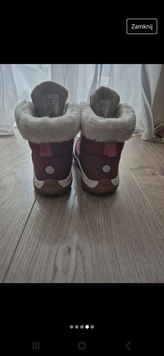 Buty zimowe Reima 27