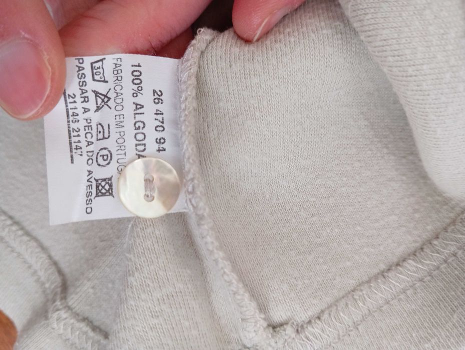 Polo de manga comprida - Cenoura