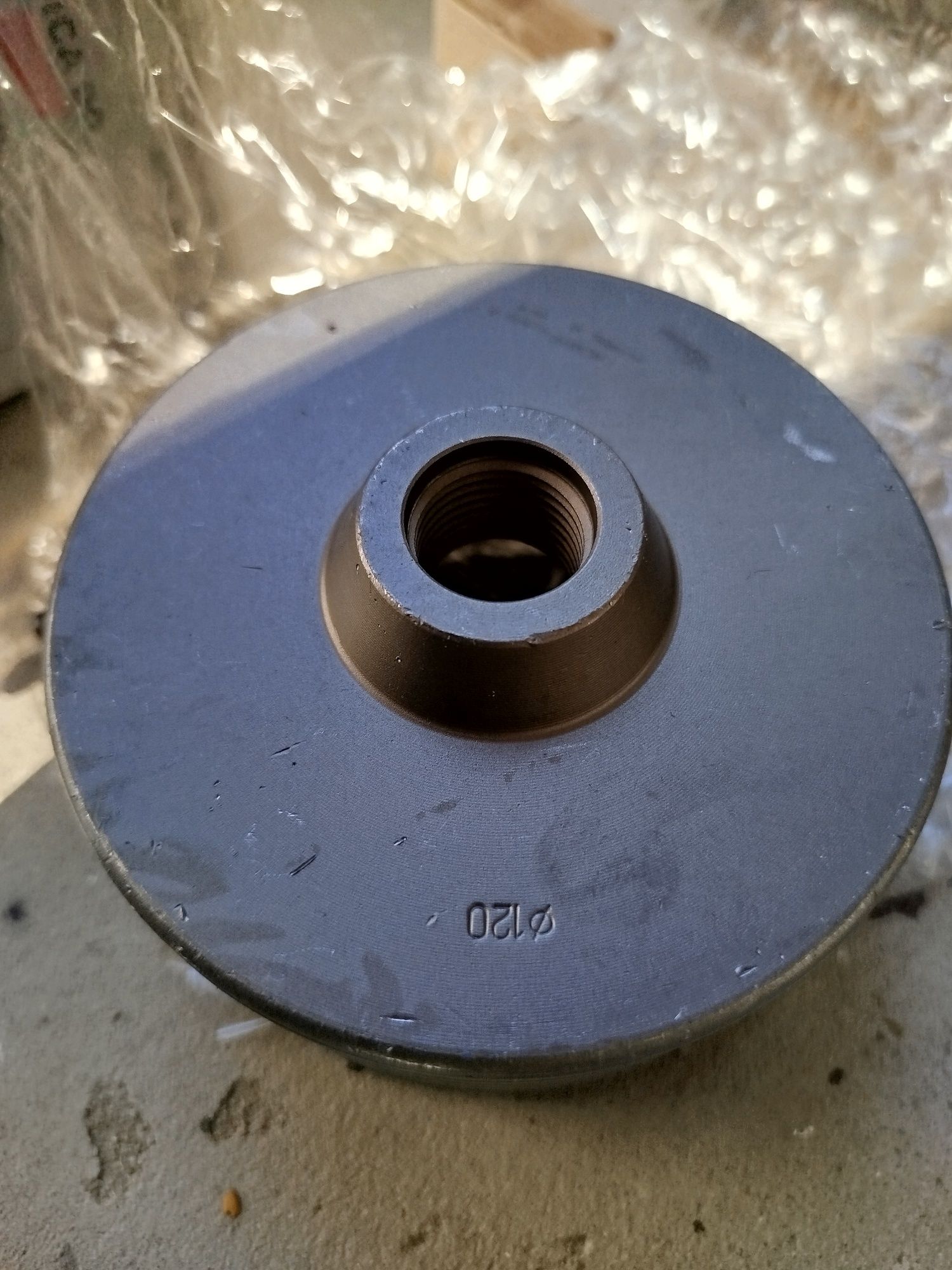 Koronka wiertnicza 120 mm z przedłużką SDS max 450 mm