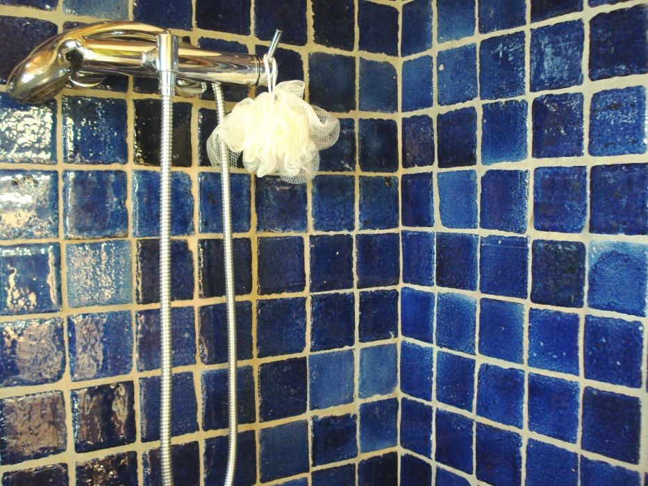 Azulejos rústicos em azul cobalto (5x5, 7.5x7.5, 10x10 e 15x15)