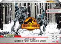 Адвент календарь с динозаврами Advent Jurassic World Mattel