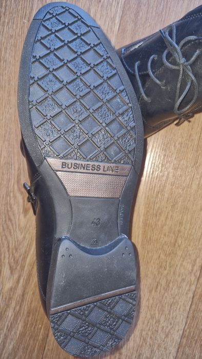 Нові чоловічі шкіряні зимові черевики (туфлі)