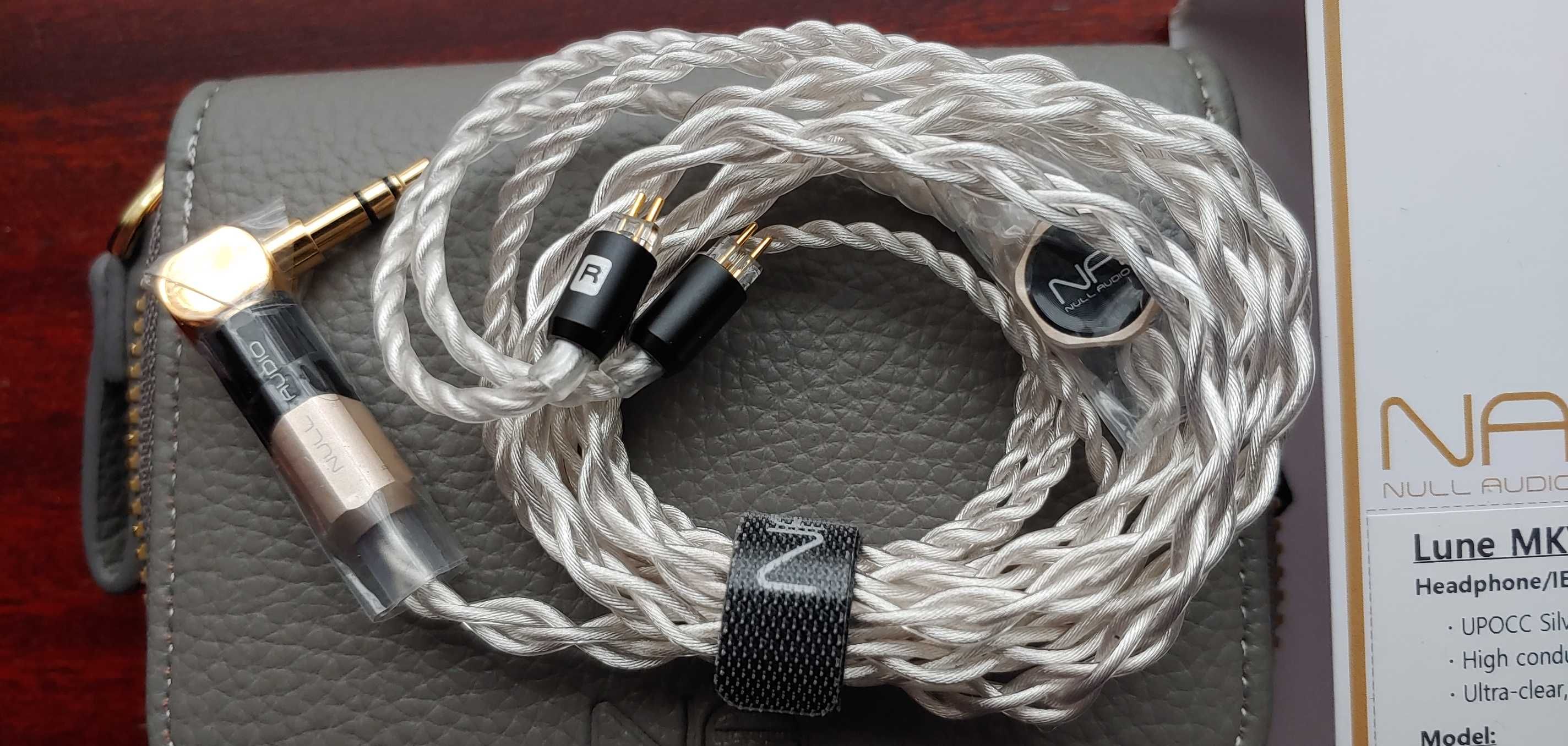 Kabel do słuchawek 2 PIN Null Audio Lune MKVIII Premium 3.5mm