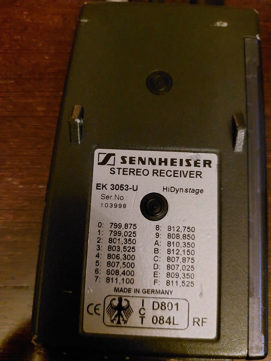 Sennheiser stereo receiver