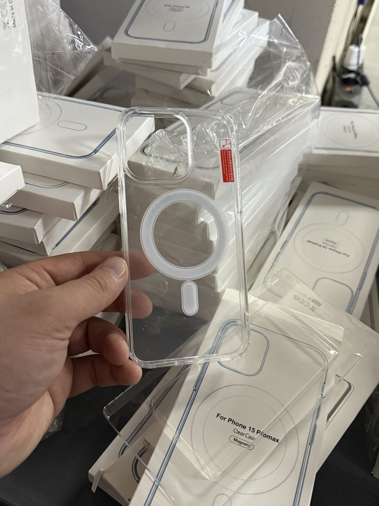 Чохли оптом magsafe iphone прозорі