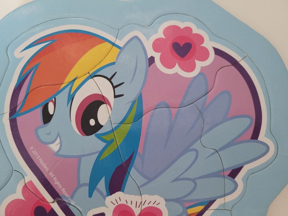 Puzzle dla malucha my little pony