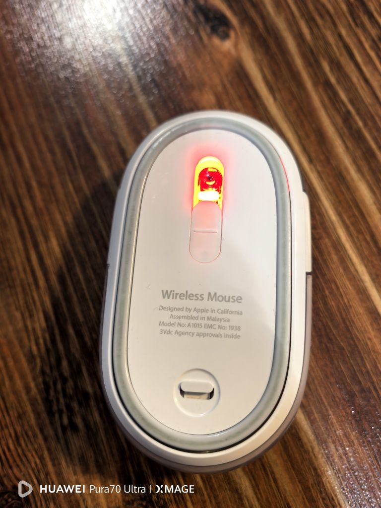 Myszka bezprzewodowa Apple Bluetooth Wireless Optical Mouse A1015 EMC
