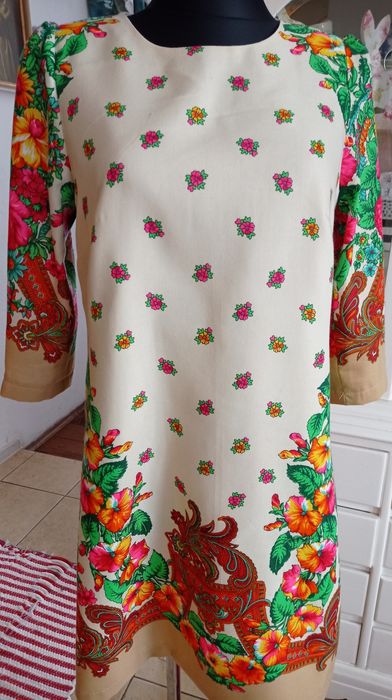 Sukienka damska folk