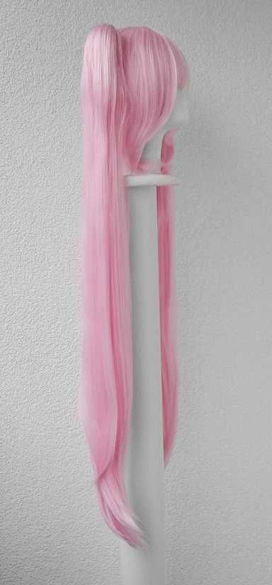 Hatsune Sakura Miku cosplay wig różowa długa peruka z kitkami 100cm