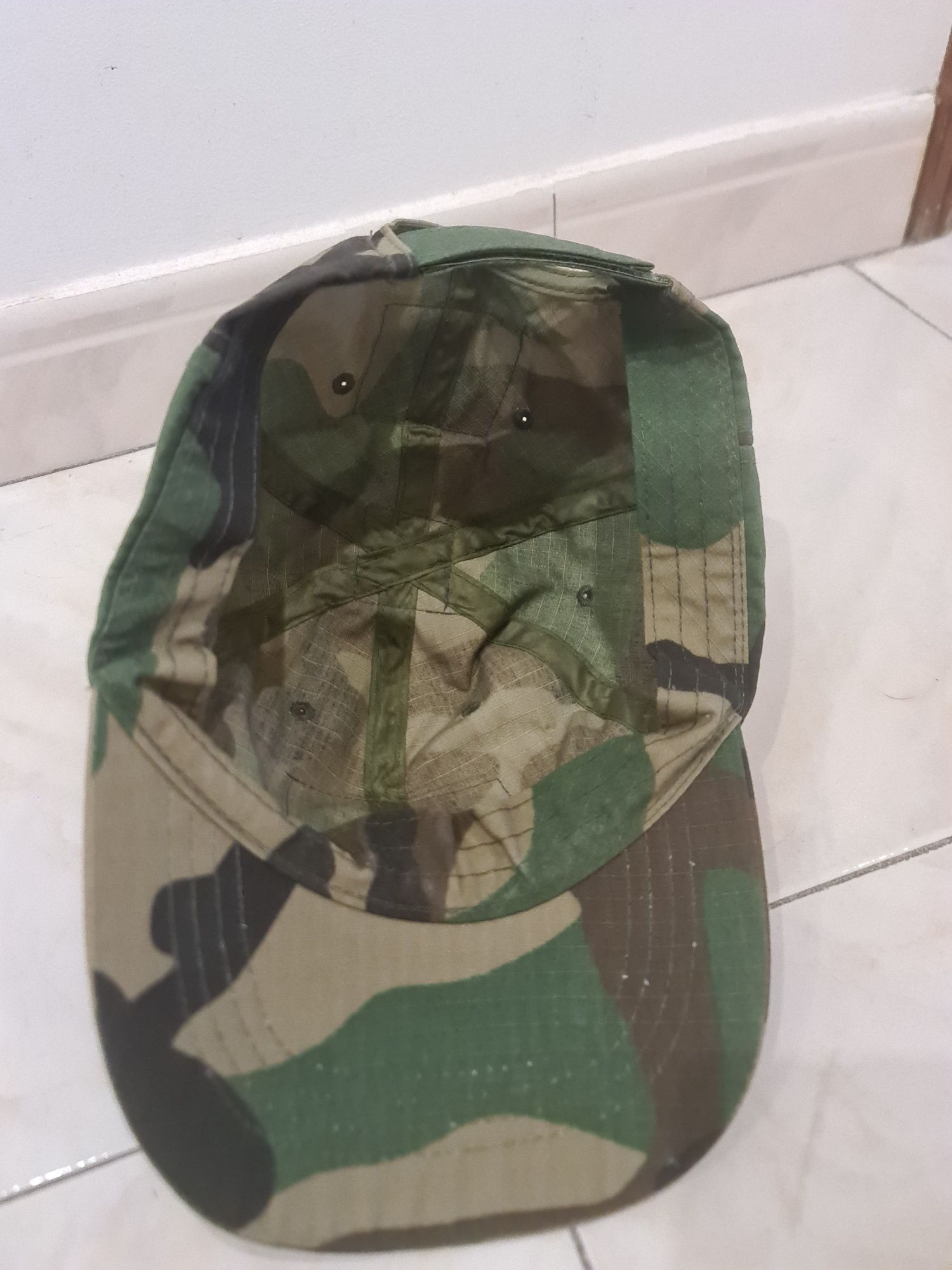 Boné camuflado airsoft