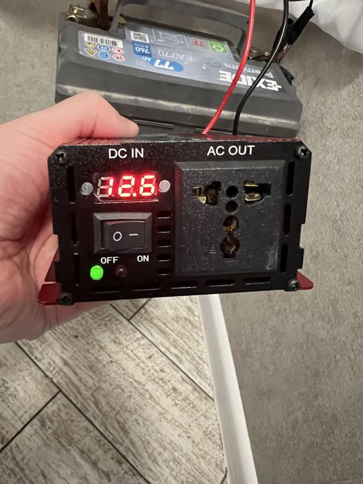 Чистий синусоїдальний інвертор 12 В 1000 Вт