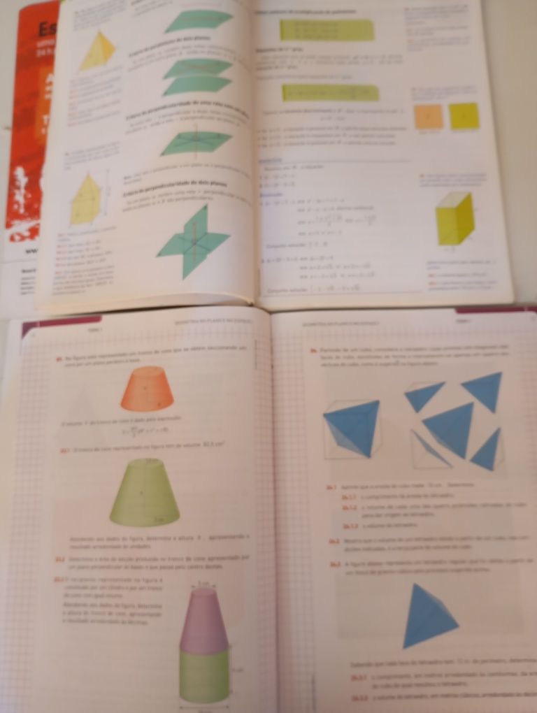 Livro de matemática 10° ano