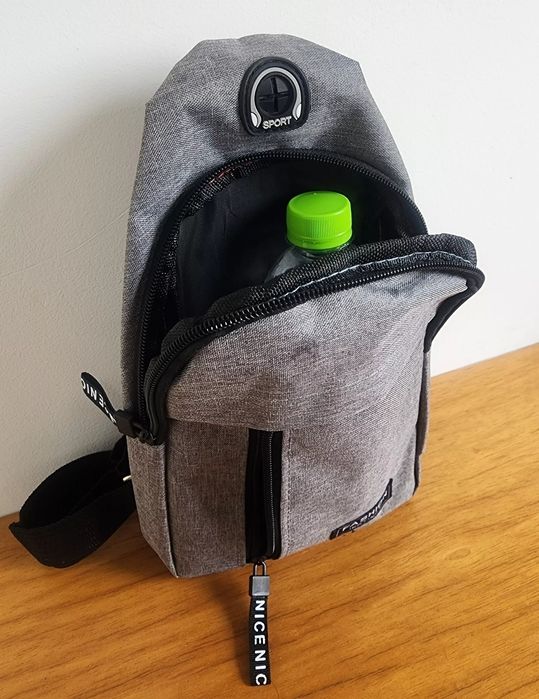 Мужская нагрудная сумка (рюкзак), через плечо