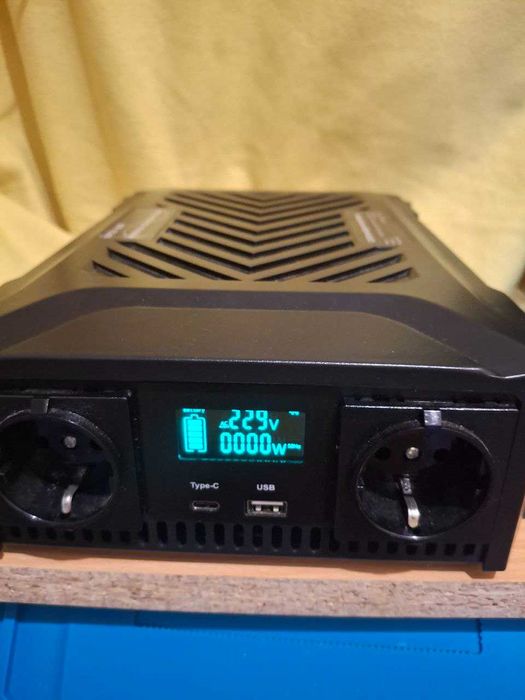 Інвертор чистий синус з 12V -24V Datou Boss TY-PSW-4000