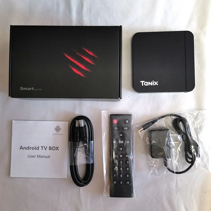 Smart TV Box Android 11 Tanix W2 4/32 YouTube Netflix Google