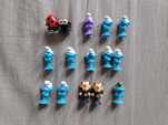 Figurki stikeez smerfy, warzywa i star warsy