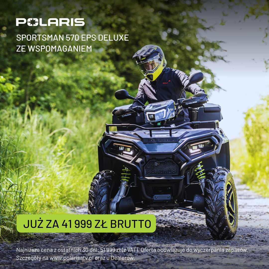 WYPRZEDAŻ! Quad Polaris Sportsman 570 EPS 2025