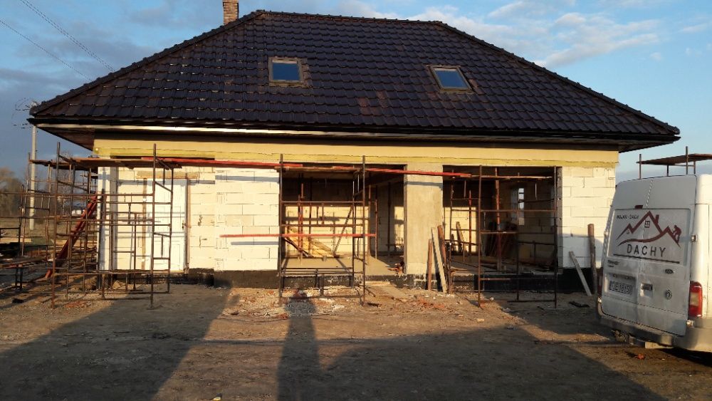 Dachy Konstrukcje Pokrycia Dachowe Dekarz Cieśla Wykonastwo Remont