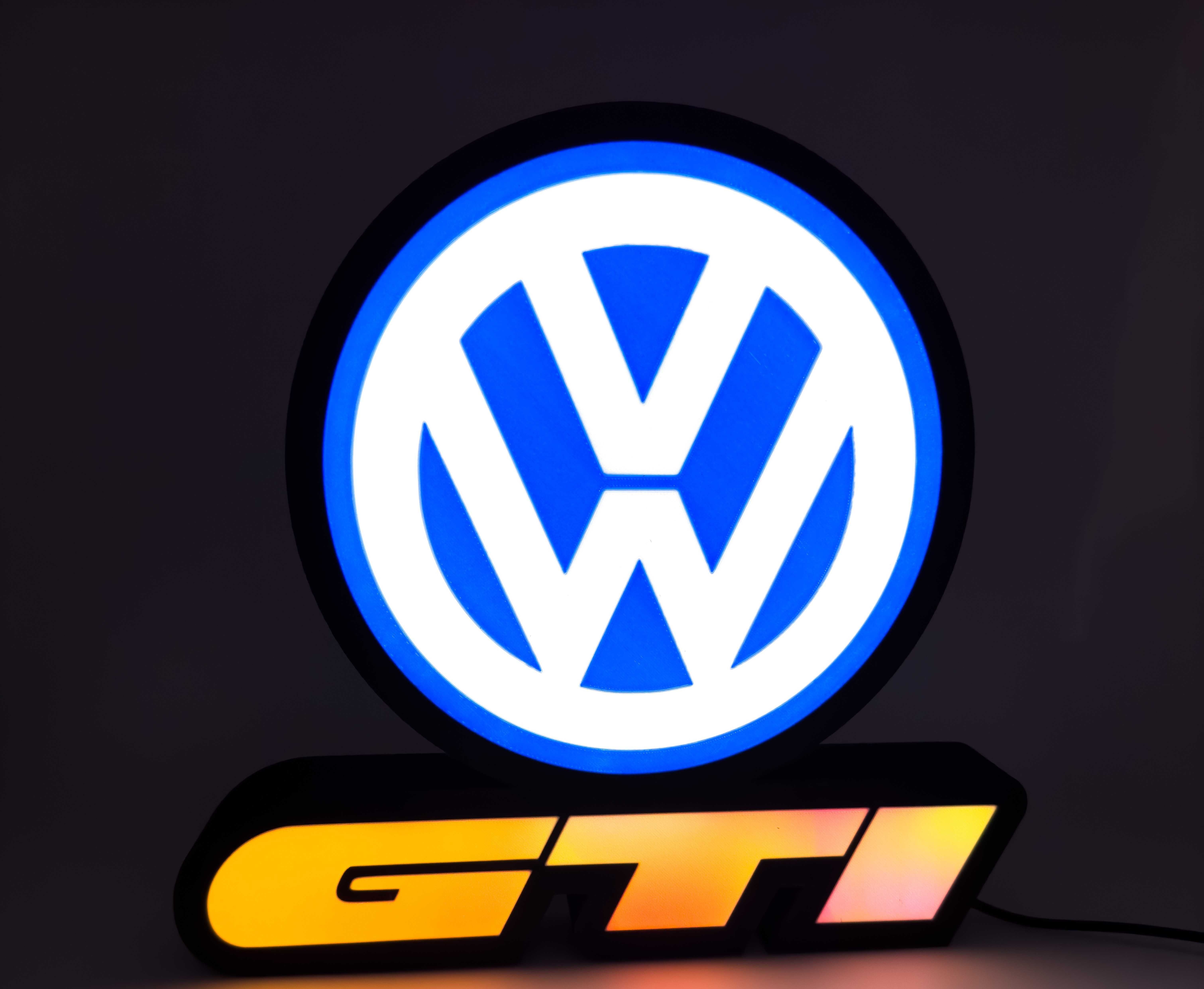 Luminária Decorativa Volkswagen GTI