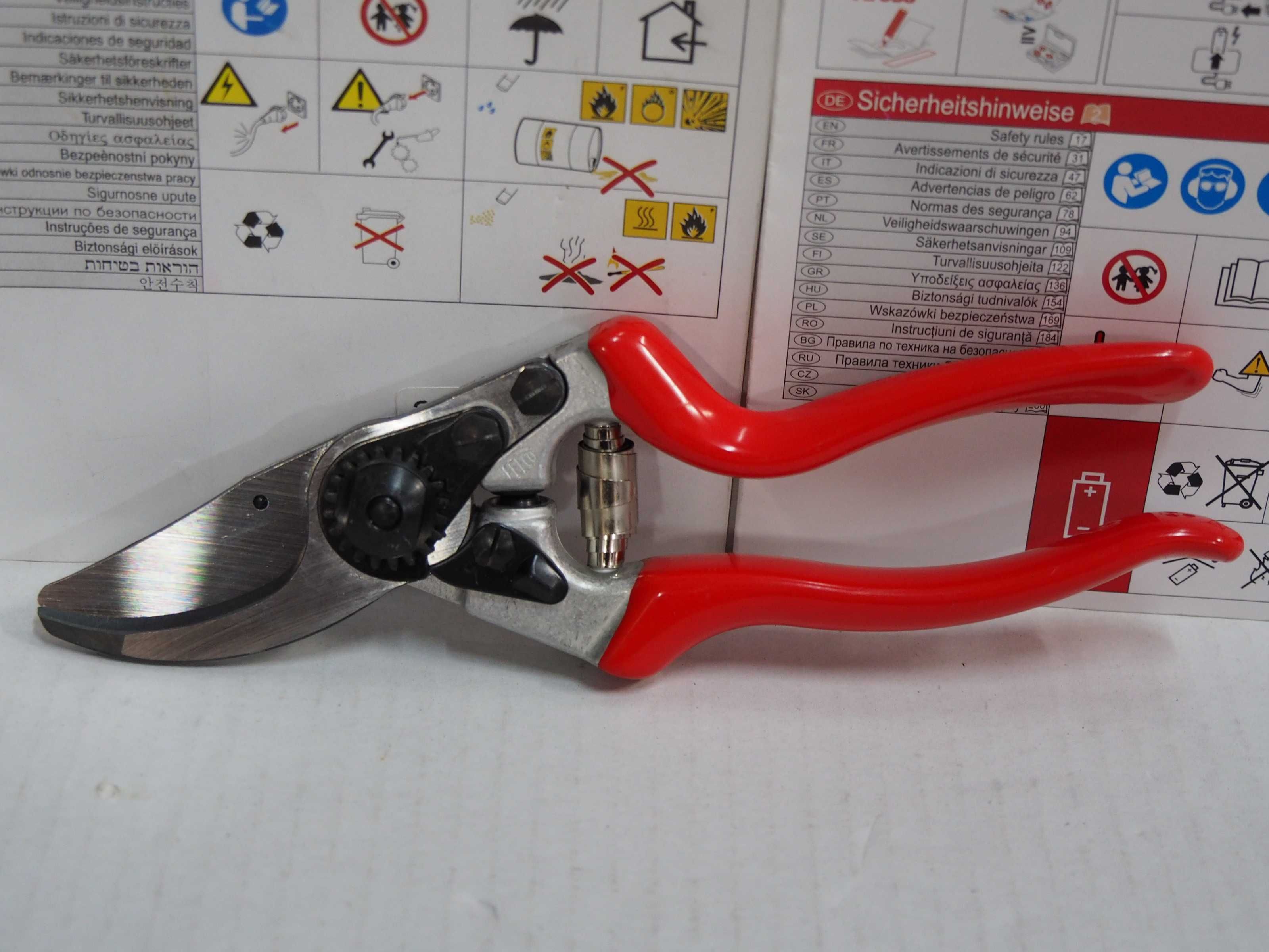 Szwajcarski sekator FELCO 8 super wygodny -Wymienne ostrza 9,2,4,6
