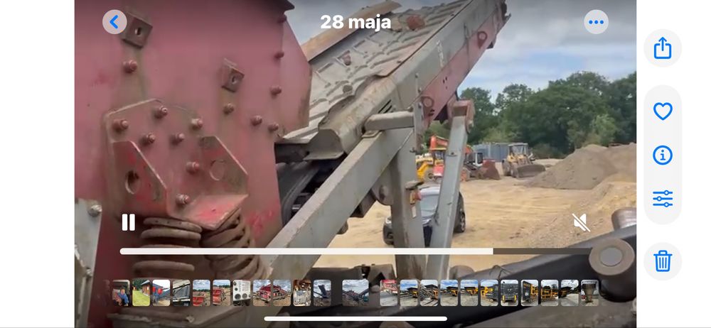Przesiewacz Maximus 409  powerscreen Warrior 800