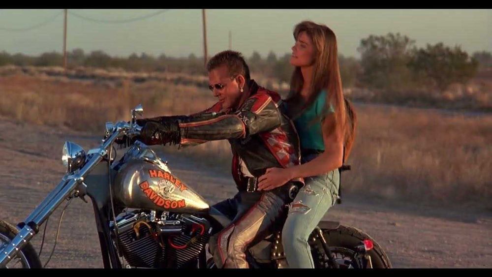 HARLEY DAVIDSON e o COWBOY do ASFALTO (Mickey Rourke/Don Johnson)