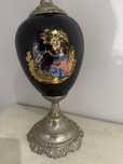 Stara porcelanowa lampa