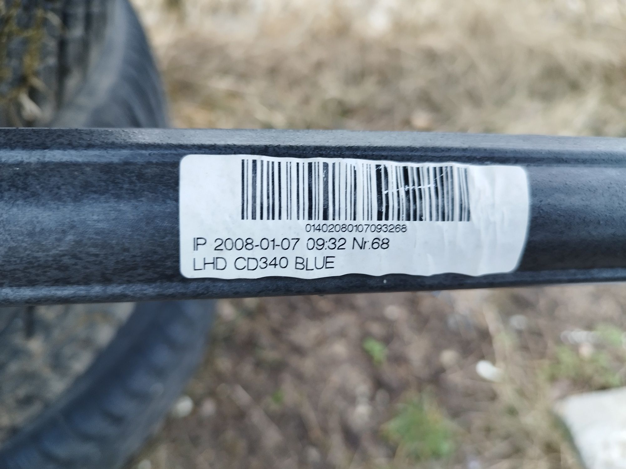 Konsola Ford Galaxy MK 3 niebieska pasy poduszki airbag pulpit
