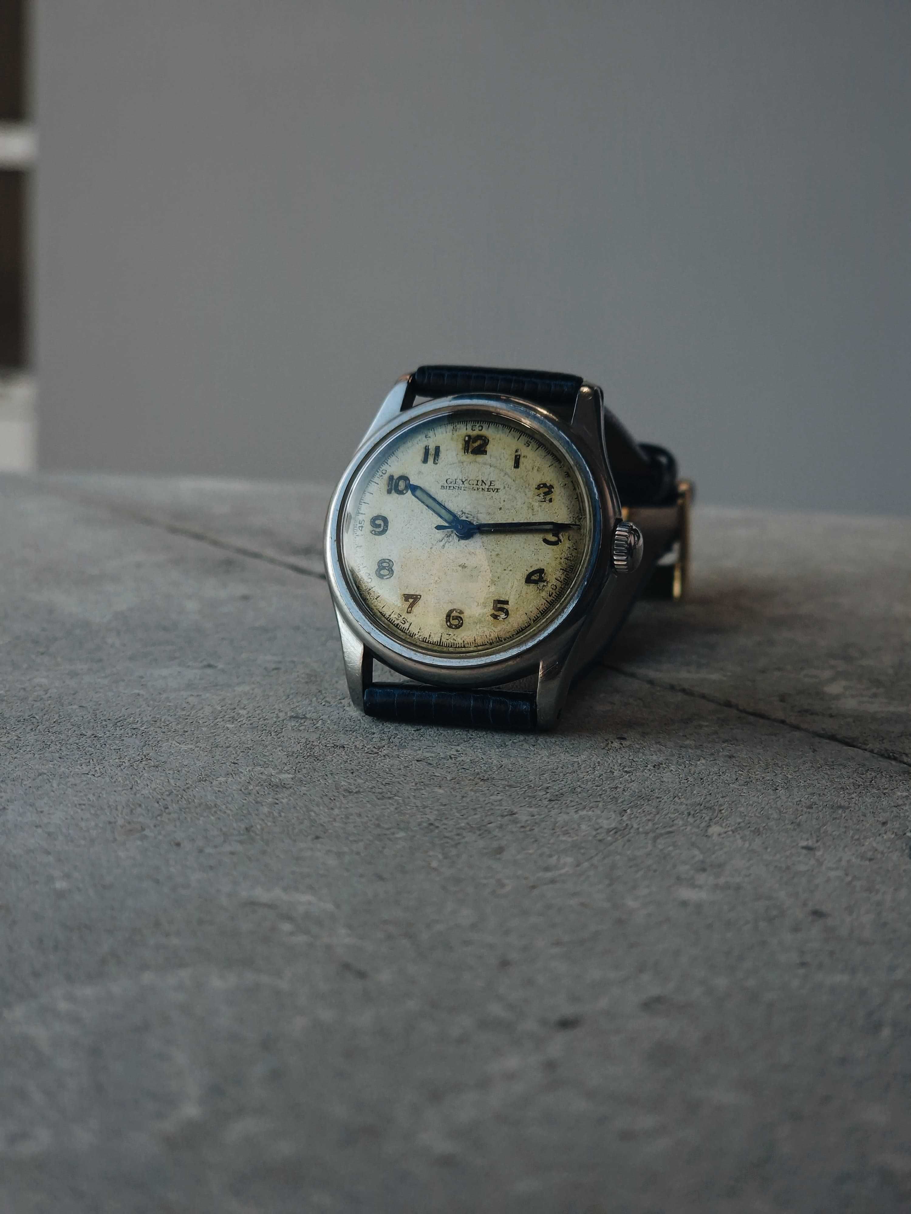 Glycine Bienne-Genève “Military” Model 171 | Anos 40